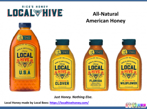 Local Hive Honey - NaturaL Local Hive American Honey